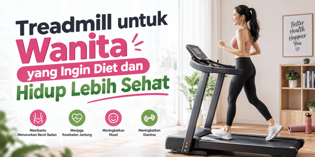 Treadmill untuk Wanita yang Ingin Diet dan Hidup Lebih Sehat